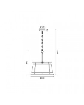 Подвесная люстра Vele Luce Linda VL4243P05-foto4
