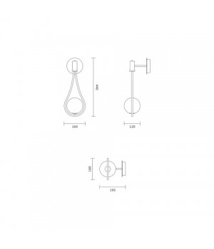 Бра Vele Luce Fleet VL5194W01-foto5