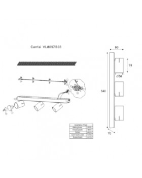 Спот Vele Luce Carrisi VL8067S03-foto3