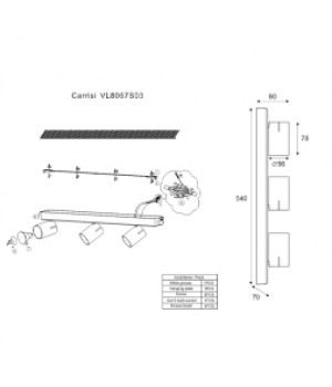 Спот Vele Luce Carrisi VL8067S03-foto3