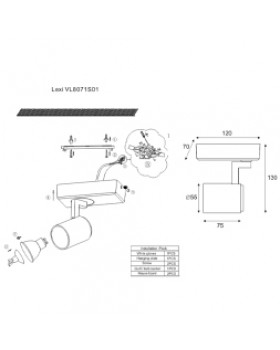 Спот Vele Luce Lexi VL8071S01-foto6