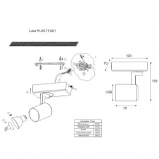 Спот Vele Luce Lexi VL8071S01-foto6
