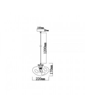 Подвесной светильник Vele Luce Alieno VL5354P11-foto6