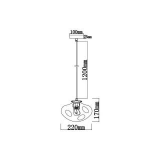 Подвесной светильник Vele Luce Alieno VL5354P11-foto6