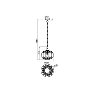 Подвесной светильник Vele Luce Helen VL4266P21-foto6