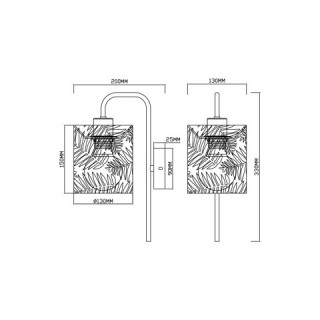 Бра Vele Luce Simonetta VL4292W01-foto5