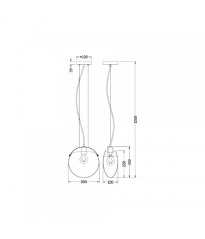 Подвесной светильник Vele Luce Dialma VL5183P21-foto5