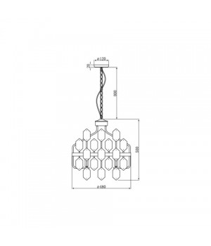 Подвесная люстра Vele Luce Polaris VL4153P26-foto5