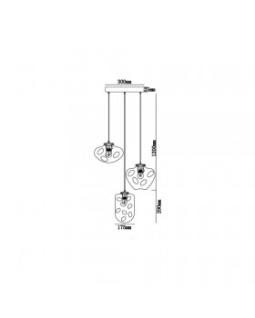 Подвесной светильник Vele Luce Alieno VL5354P03-foto5