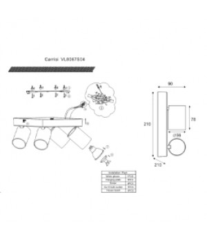 Спот Vele Luce Carrisi VL8067S04-foto3