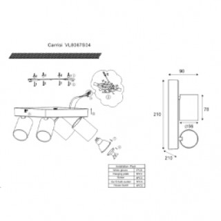 Спот Vele Luce Carrisi VL8067S04-foto3
