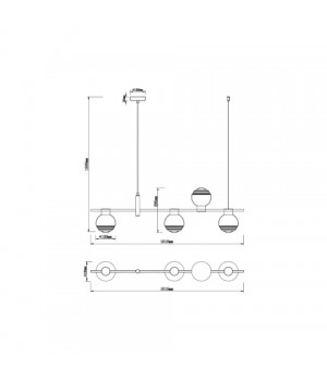 Подвесной светильник Vele Luce Capriccio VL5882P04-foto5