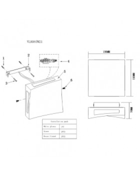 Подсветка Vele Luce Vasto VL8085W21-foto5