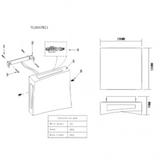 Подсветка Vele Luce Vasto VL8085W21-foto5