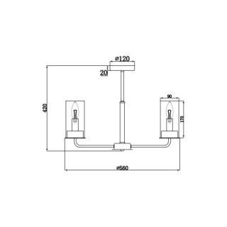 Потолочная люстра Vele Luce Licia VL1923L06-foto4