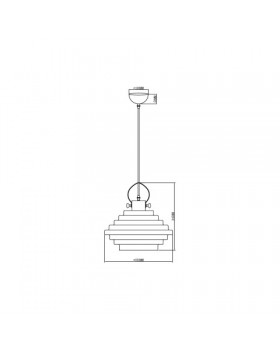 Подвесной светильник Vele Luce Genio VL5404P21-foto6