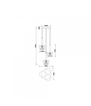 Подвесной светильник Vele Luce Kelly VL5454P03-foto5