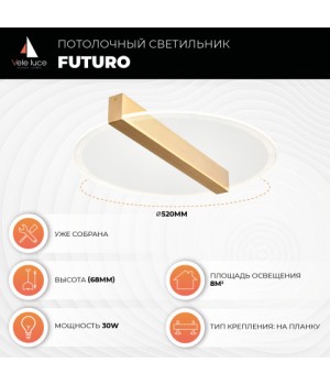 Потолочный светильник Vele Luce Futuro VL7224L11-foto5
