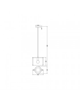 Подвесной светильник Vele Luce Cross VL5272P01-foto5