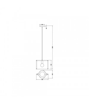 Подвесной светильник Vele Luce Cross VL5272P01-foto5
