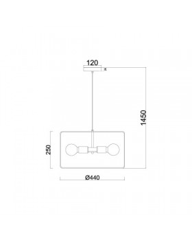 Подвесной светильник Vele Luce Mascot VL5332P03-foto5