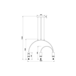 Подвесной светильник Vele Luce Pioggia VL4283P03-foto5
