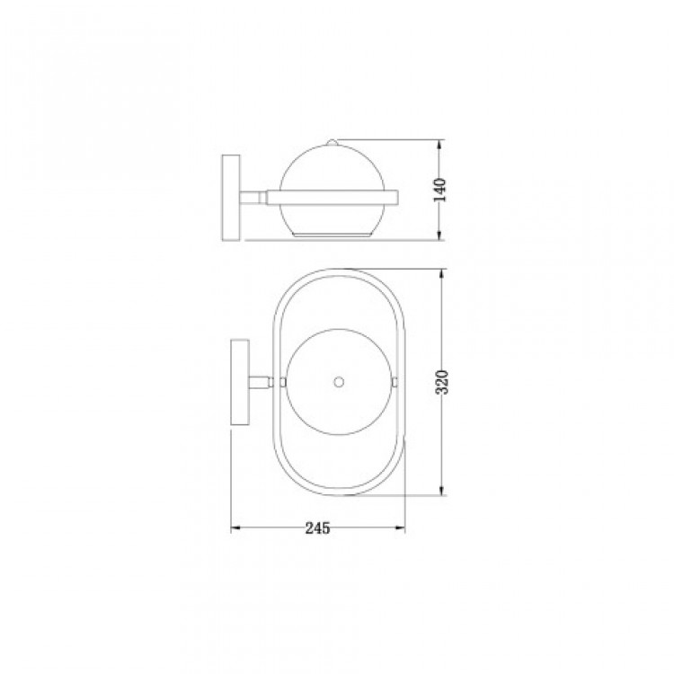 Бра Vele Luce Helix VL5153W01