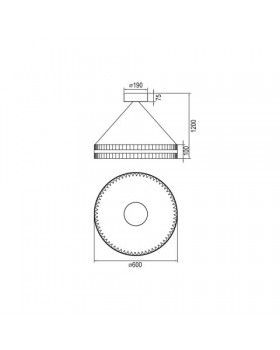 Подвесной светильник Vele Luce Faccia VL1693P01-foto3