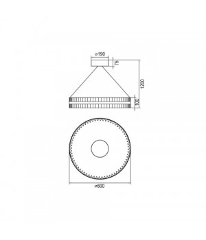 Подвесной светильник Vele Luce Faccia VL1693P01-foto3