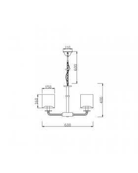Подвесная люстра Vele Luce Princess VL1753L05-foto3