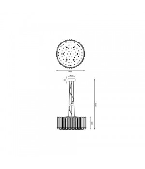 Подвесная люстра Vele Luce Lillian VL3093P06-foto7