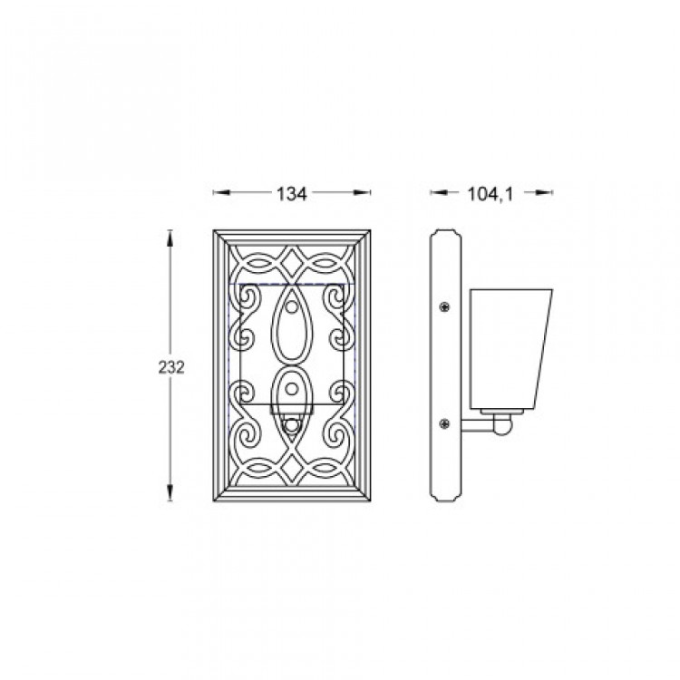 Бра Vele Luce Viola VL4164W01