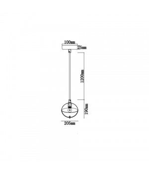 Подвесной светильник Vele Luce Broadway VL5362P21-foto6