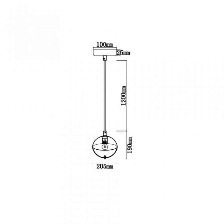 Подвесной светильник Vele Luce Broadway VL5362P21