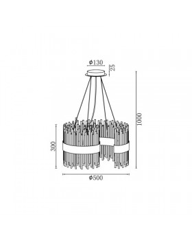 Подвесной светильник Vele Luce Kronos VL3244P12-foto6
