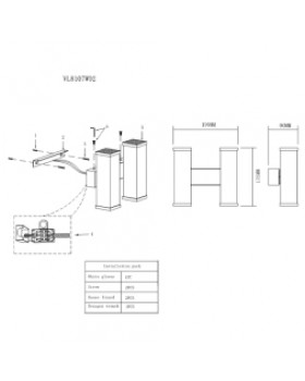 Подсветка Vele Luce Paleno VL8107W02-foto5