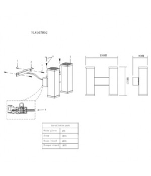 Подсветка Vele Luce Paleno VL8107W02-foto5