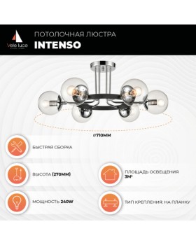 Потолочная люстра Vele Luce Intenso VL1413L06-foto6
