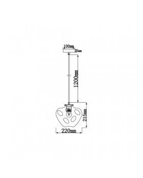 Подвесной светильник Vele Luce Alieno VL5354P31-foto6
