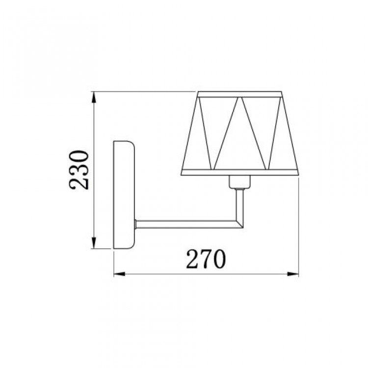 Бра Vele Luce Si VL2191W01