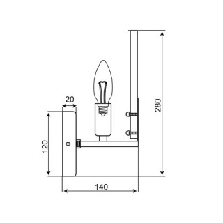Бра Vele Luce Aria VL1951W01-foto4