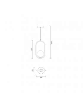 Подвесной светильник Vele Luce Fleet VL5194P21-foto5