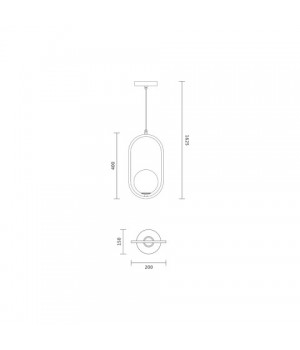 Подвесной светильник Vele Luce Fleet VL5194P21-foto5