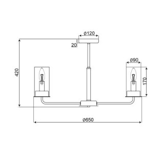 Потолочная люстра Vele Luce Licia VL1924L08-foto4