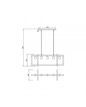 Подвесной светильник Vele Luce Palermo VL5023P05-foto5