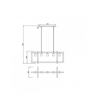Подвесной светильник Vele Luce Palermo VL5023P05-foto5