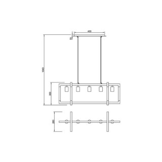Подвесной светильник Vele Luce Palermo VL5023P05-foto5