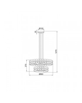 Подвесная люстра Vele Luce Baldassare VL4143L09-foto6