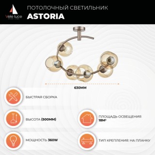 Потолочный светильник Vele Luce Astoria VL5004P62-foto5