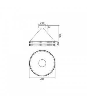 Подвесной светильник Vele Luce Faccia VL1694P02-foto5